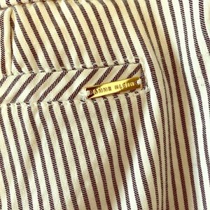 Anne Klein Striped Capri Pants